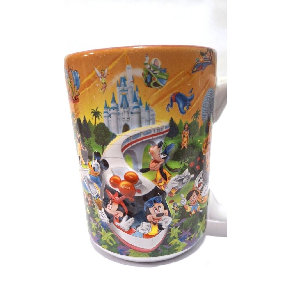 Walt Disney World‎ Four Parks One World 3D Coffee MOM Mug Souvenir